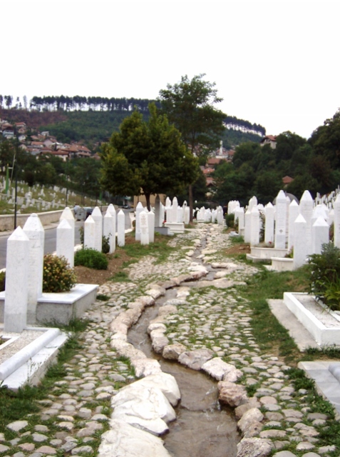 Sarajevo, uno dei tanti cimiteri