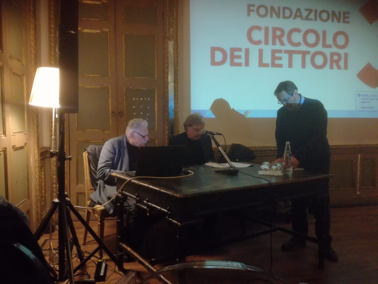 La presentazione del libro a Torino