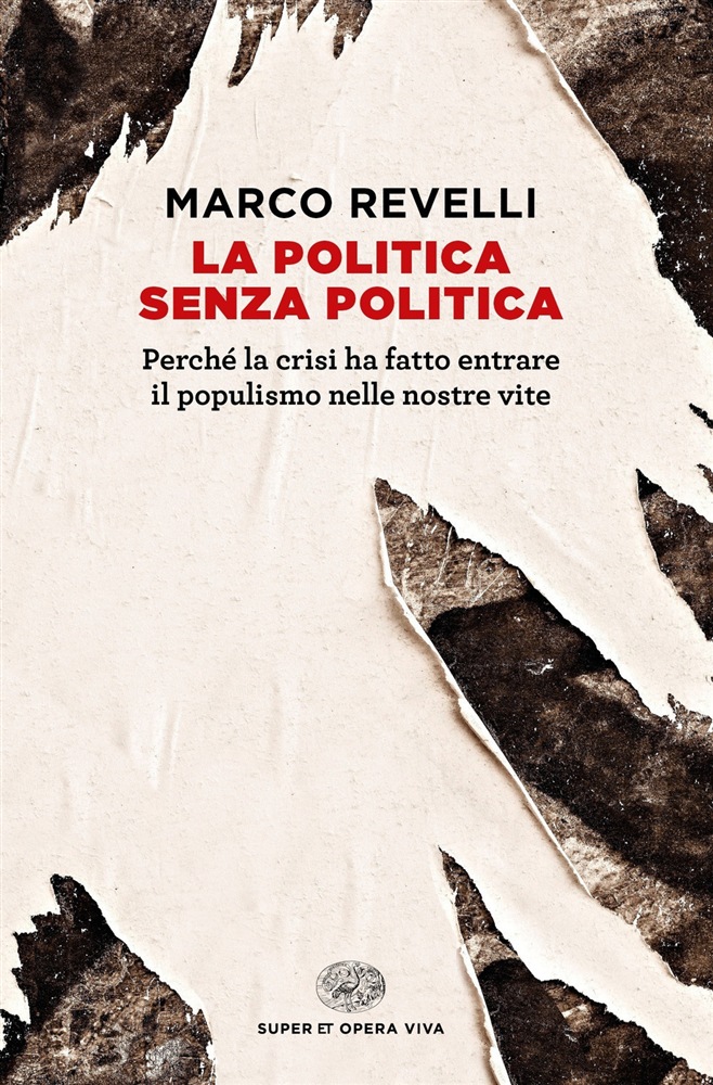 La copertina dell'ultimo libro di Marco Revelli