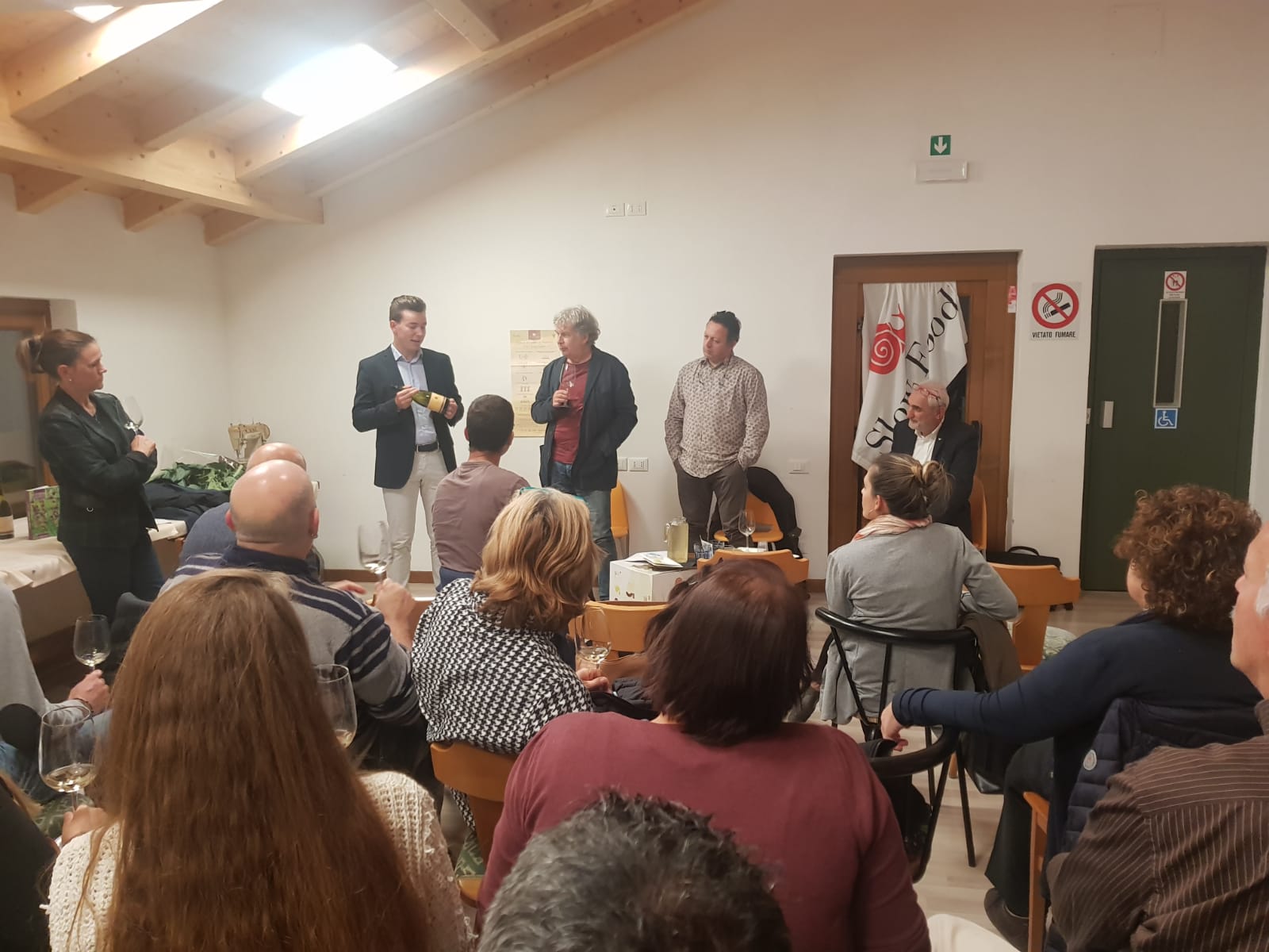 Un incontro di Slow Food in Trentino