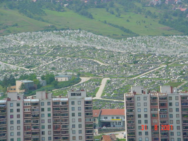 Sarajevo, uno dei cimiteri