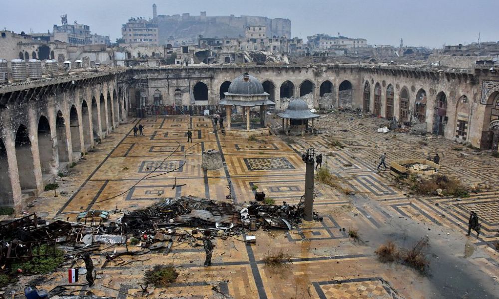 Aleppo, la storia bombardata
