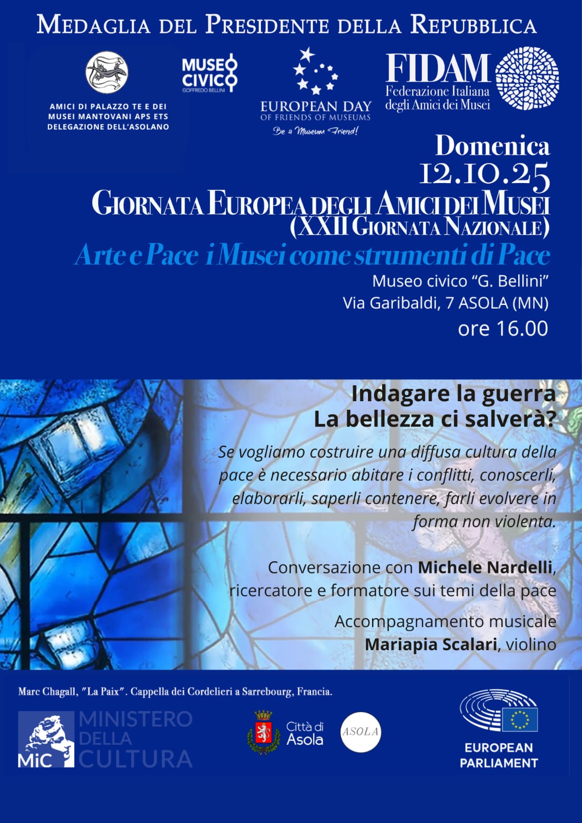 La locandina dell'incontro