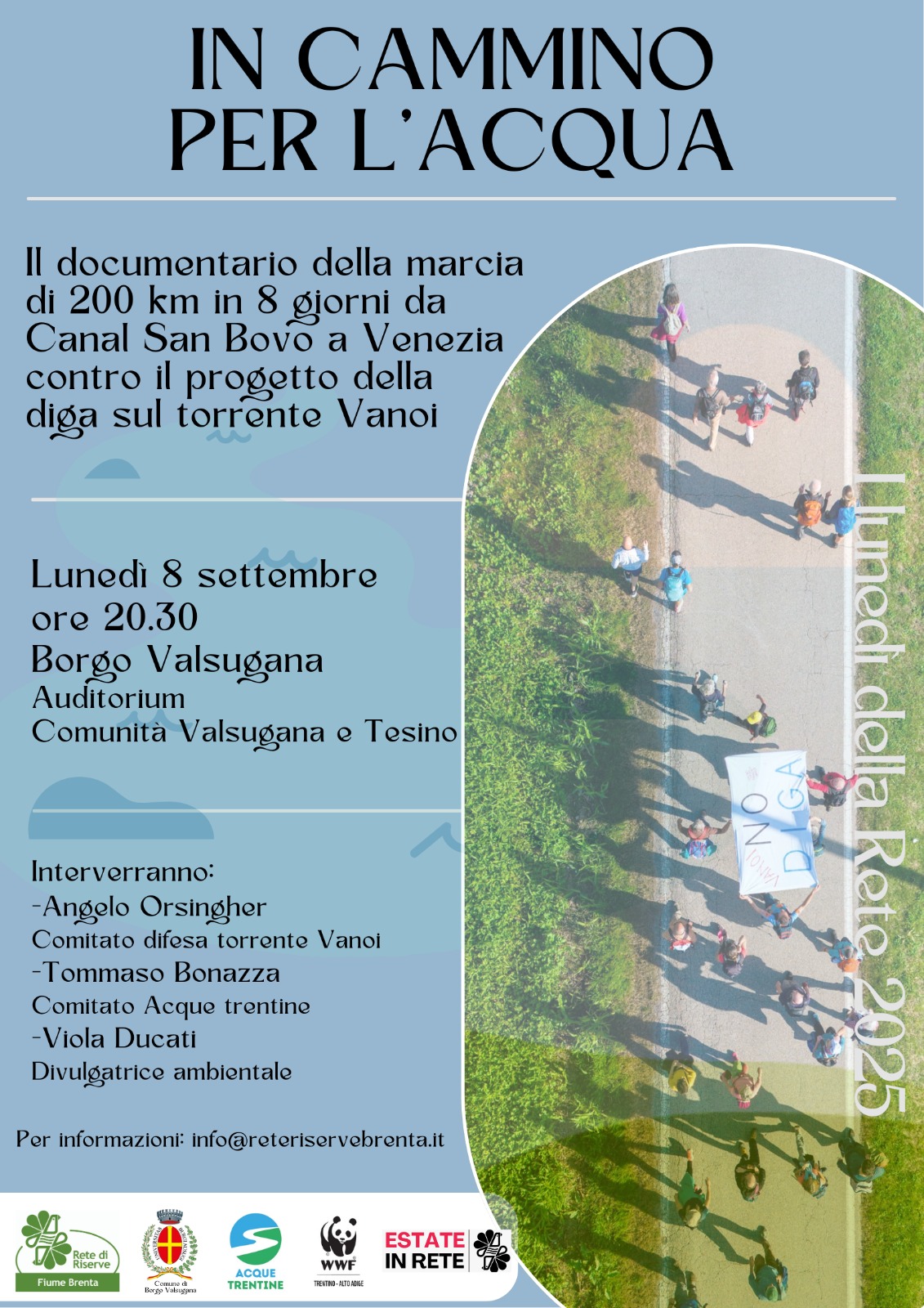 La locandina dell'incontro