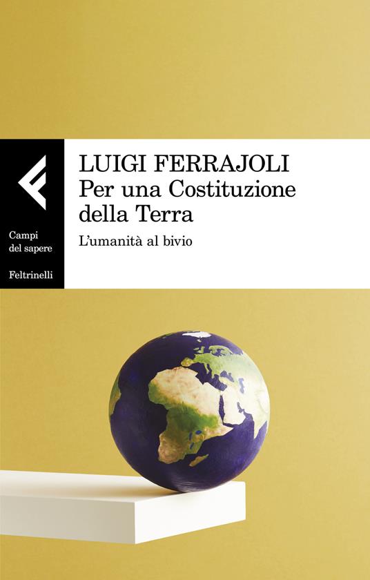 La prima di copertina del libro di Luigi Ferrajoli