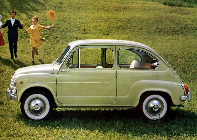 Cambi d'epoca: la Fiat seicento