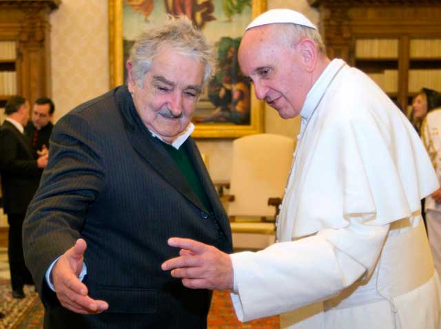 Papa Francesco e Pepe Mujica