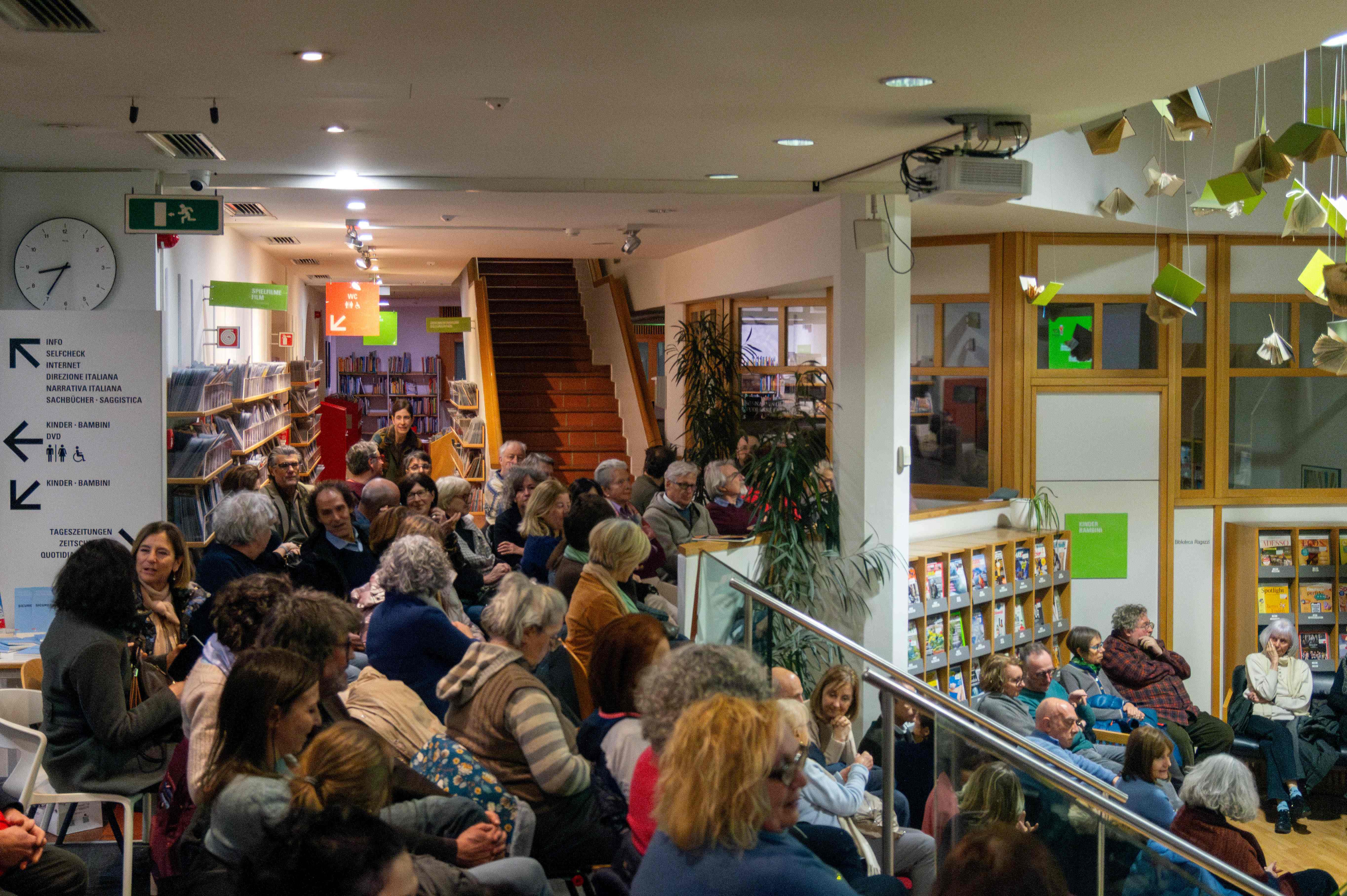 Un momento dello spettacolo a Merano