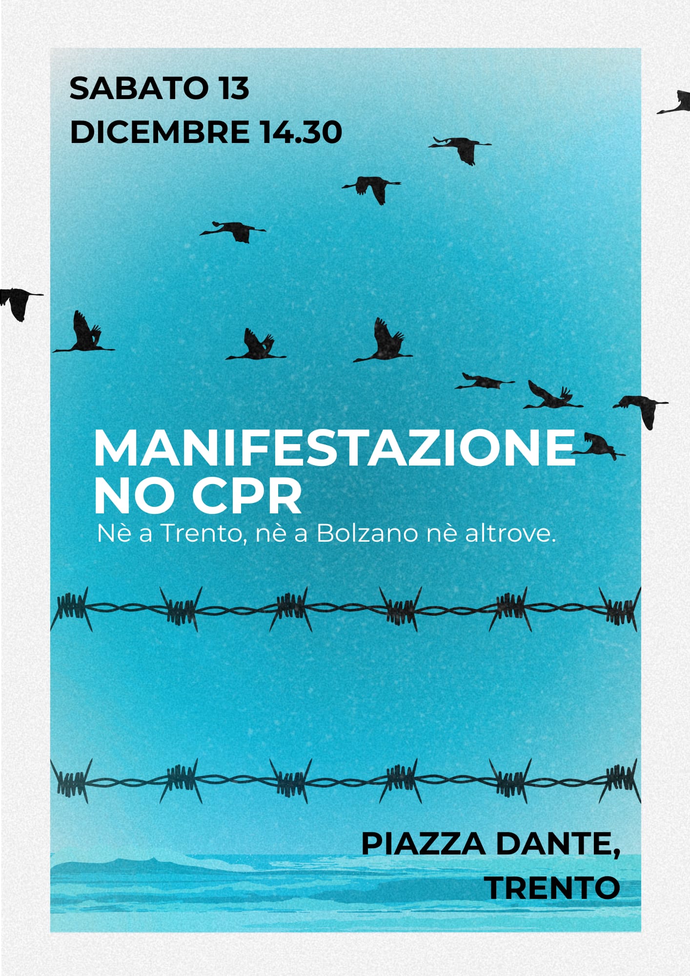 Il manifesto di promozione della manifestazione