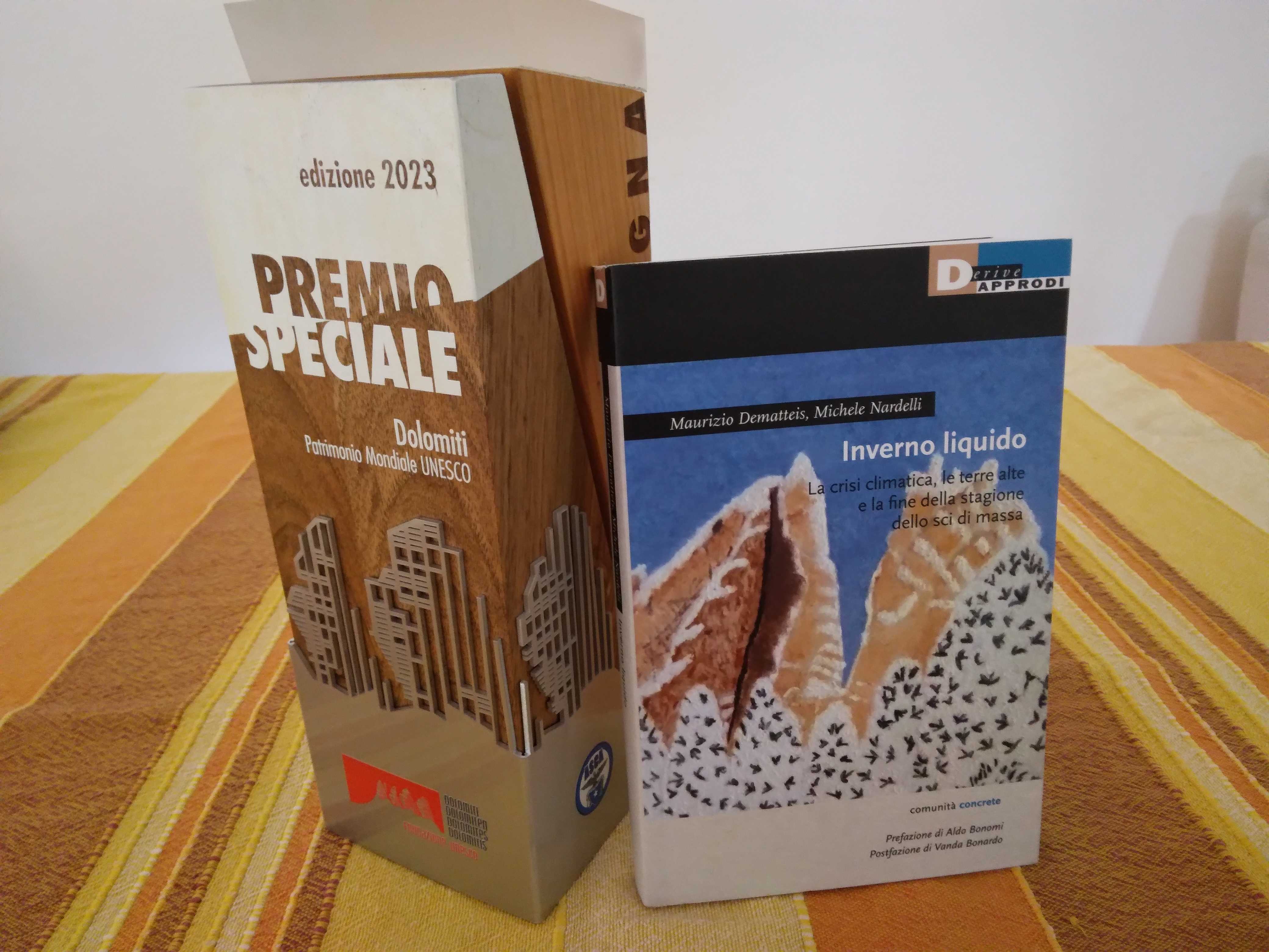 Libro e Premio speciale Dolomiti Unesco